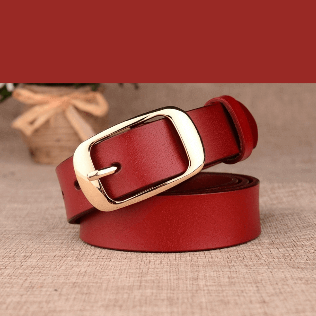 Cinto Feminino Fivela Minimalista Sofisticação e Estilo para Qualquer Look