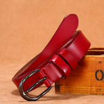 Cinto Feminino com Fivela Preta Estilo Vintage e Elegante para Look Casual ou Social