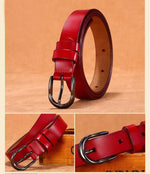 Cinto Feminino com Fivela Preta Estilo Vintage e Elegante para Look Casual ou Social