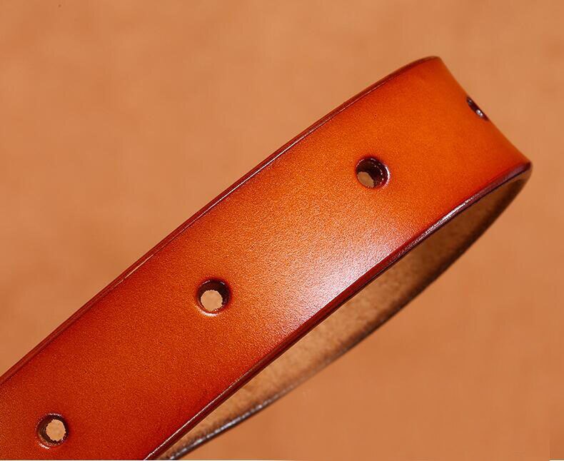 Cinto Feminino com Fivela Preta Estilo Vintage e Elegante para Look Casual ou Social