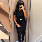 VESTIDO MIDI Chloé Loja Ella Feme
