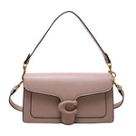 Bolsa Feminina Transversal Estilo Elegante e Casual Fecho com Fivela C Loja Ella Feme