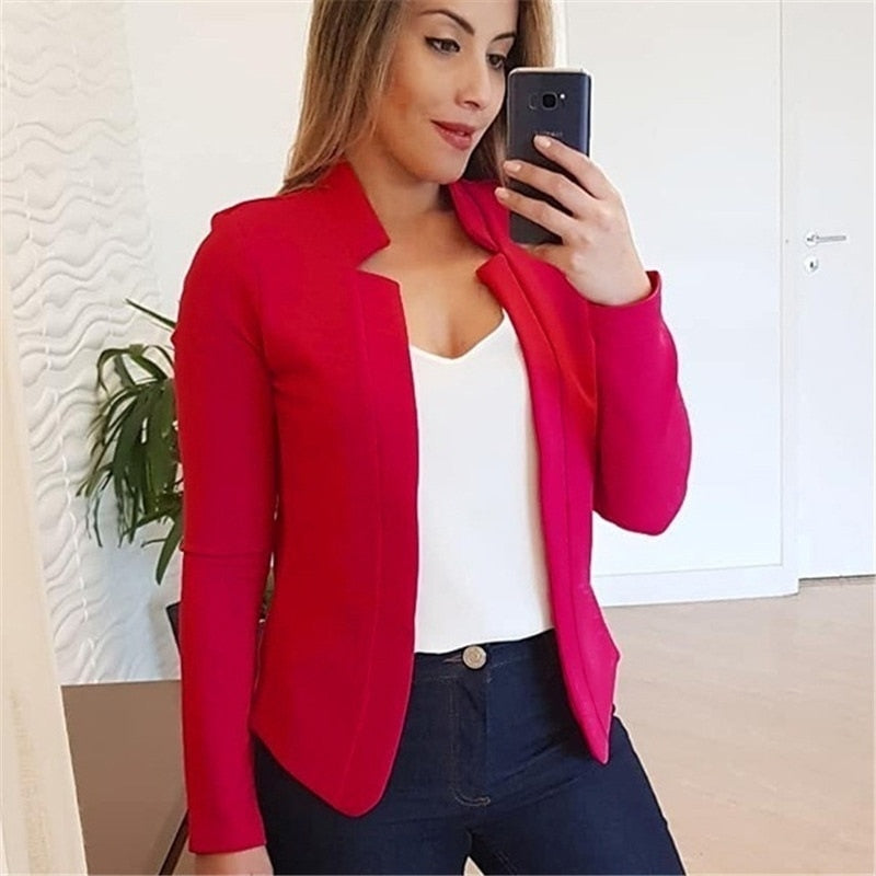 Blazer Basic Kaiany Loja Ella Feme