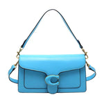 Bolsa Feminina Transversal Estilo Elegante e Casual Fecho com Fivela C Loja Ella Feme