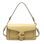 Bolsa Feminina Transversal Estilo Elegante e Casual Fecho com Fivela C Loja Ella Feme