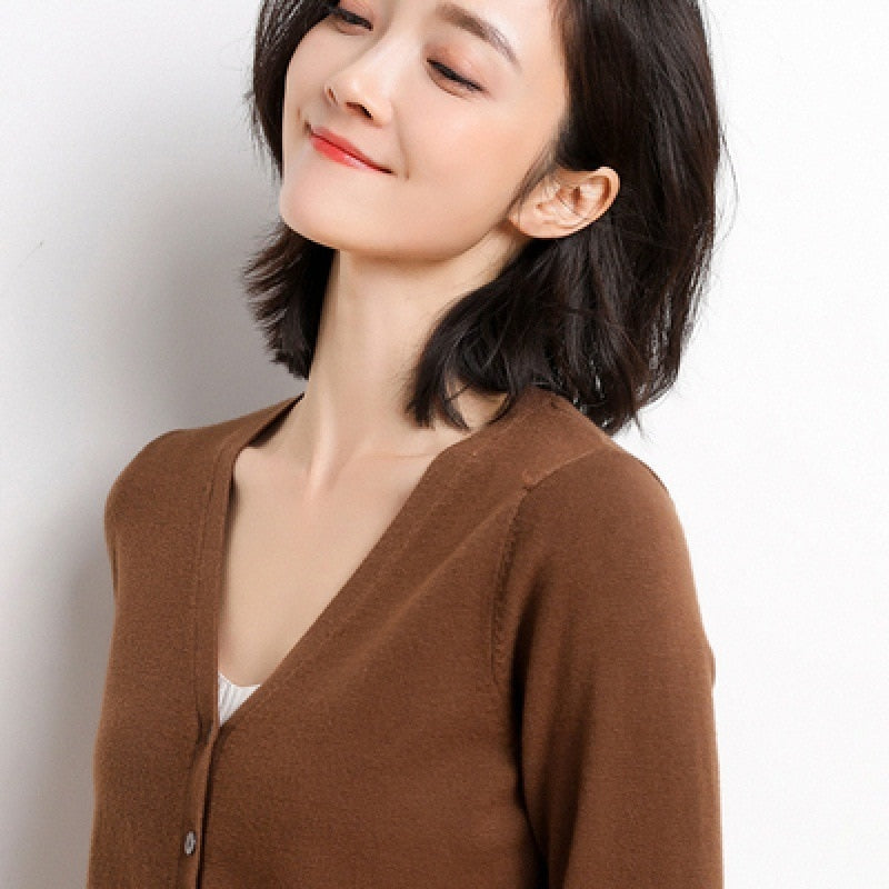 Cardigan Classic Beatriz Loja Ella Feme