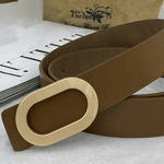 Cinto Feminino Casual com Fivela Oval Minimalista Loja Ella Feme