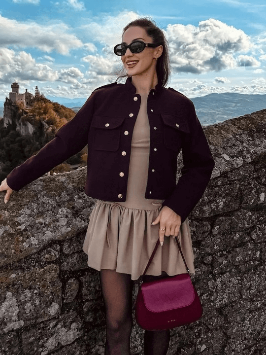 JAQUETA ELOÁ Loja Ella Feme