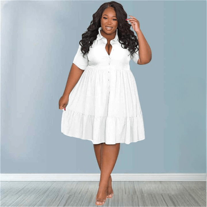 VESTIDO PLUS SIZE NICOLLY Loja Ella Feme