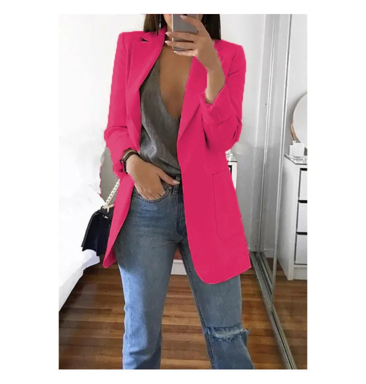 BLAZER ANA TONS ROSAS Loja Ella Feme