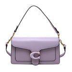 Bolsa Feminina Transversal Estilo Elegante e Casual Fecho com Fivela C Loja Ella Feme