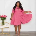 VESTIDO PLUS SIZE NICOLLY Loja Ella Feme
