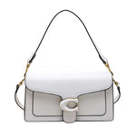 Bolsa Feminina Transversal Estilo Elegante e Casual Fecho com Fivela C Loja Ella Feme