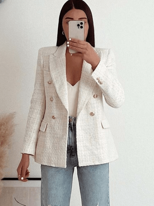 Blazer Luxo Cleo Loja Ella Feme