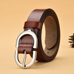 Cinto Feminino com Fivela Oval Casual Elegante e Ajustável Loja Ella Feme