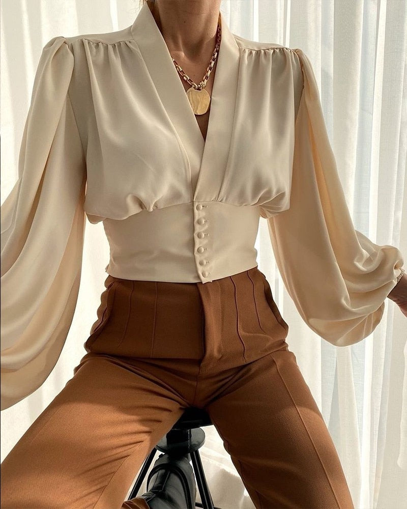 Camisa Fashion Luiza Loja Ella Feme