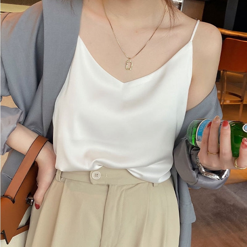 Blusa Helena de alça Loja Ella Feme