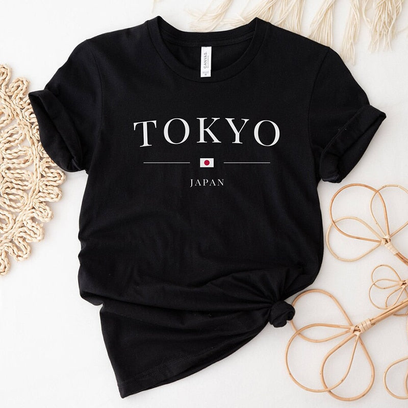 T-SHIRT LUXURY Estampada Tokyo Japão