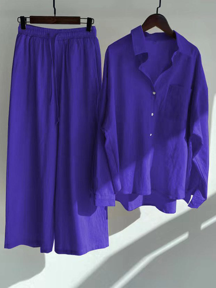 Conjunto Camisa e Calça Stella Loja Ella Feme