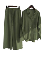 Conjunto Camisa e Calça Stella Loja Ella Feme