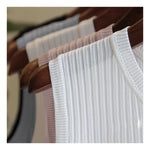 Blusa Regata Canelada Feminina Básica em Malha Sem Manga Confortável e Estilosa