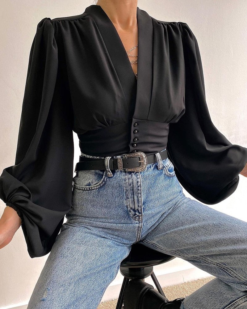 Camisa Fashion Luiza Loja Ella Feme