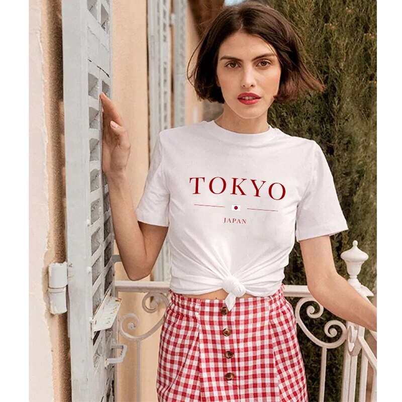 T-SHIRT LUXURY Estampada Tokyo Japão