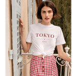 T-SHIRT LUXURY Estampada Tokyo Japão