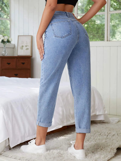 CALÇA JEANS PLUS SIZE PERLLA