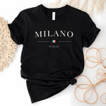T-SHIRT Luxury Estampada Milano Itália
